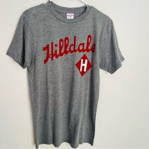x Charlie Hustle T Shirt Men M Gray Hilldale Negro League Baseball Museum Casual
